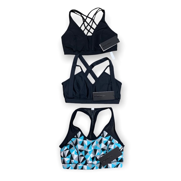 3 PACK-Tessa Bra-Black